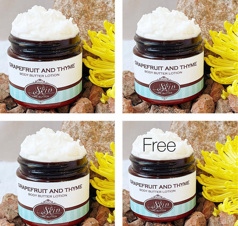 Travel Size Body Butter lotion Deal ~ Buy 3 Get 1 FREE!